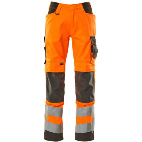 Mascot SAFE SUPREME leichte Warnschutz-Sommerhose 20879 Gr. 90C47 hi-vis orange/dunkelanthrazit
