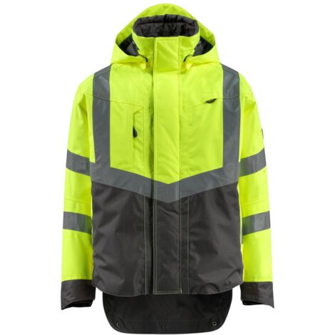 Mascot SAFE SUPREME Warnschutz Hard Shell Jacke Harlow 15501-231 Gr. L hi-vis gelb/dunkelanthrazit