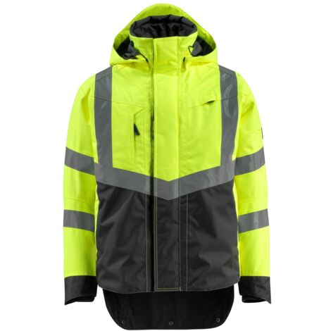 Mascot SAFE SUPREME Warnschutz Hard Shell Jacke Harlow 15501-231 Gr. L hi-vis gelb/schwarz