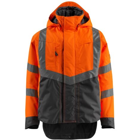 Mascot SAFE SUPREME Warnschutz Hard Shell Jacke Harlow 15501-231 Gr. XL hi-vis orange/dunkelanthrazit