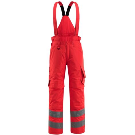 Mascot SAFE SUPREME Winterhose Ashford Gr. M warnrot