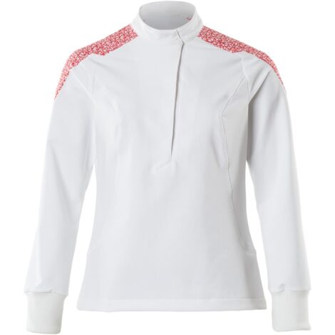 Mascot Schlupfkasack, Damen, ULTIMATE STRETCH Gr. 3XL, weiss/verkehrsrot