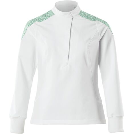 Mascot Schlupfkasack, Damen, ULTIMATE STRETCH Gr. L, weiss/grasgrün