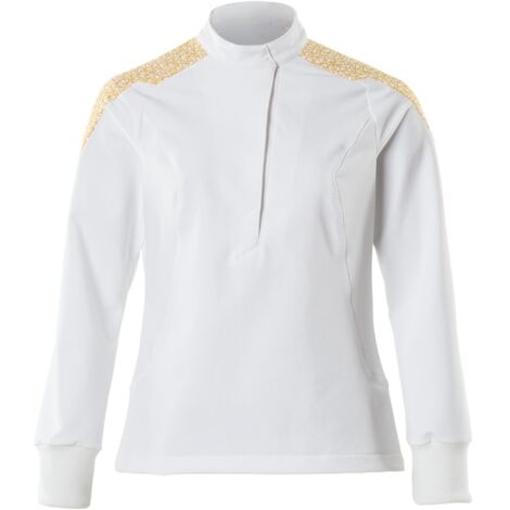 Mascot Schlupfkasack, Damen, ULTIMATE STRETCH Gr. M, weiss/currygelb