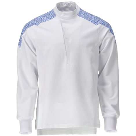 Mascot Schlupfkasack, ULTIMATE STRETCH Gr. M, weiss/azurblau