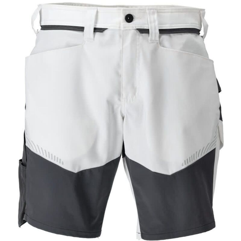 Mascot - Shorts, Geringes Gewicht Shorts 25149-230-0689 Gr. C52 Weiss/anthrazitgrau