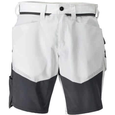 Mascot Shorts, geringes Gewicht Shorts 25149-230-0689 Gr. C66 weiss/Anthrazitgrau