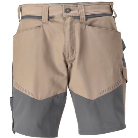 Mascot Shorts, geringes Gewicht Shorts 25149-230-5689 Gr. C47 dunkles sandbeige/anthrazitgrau