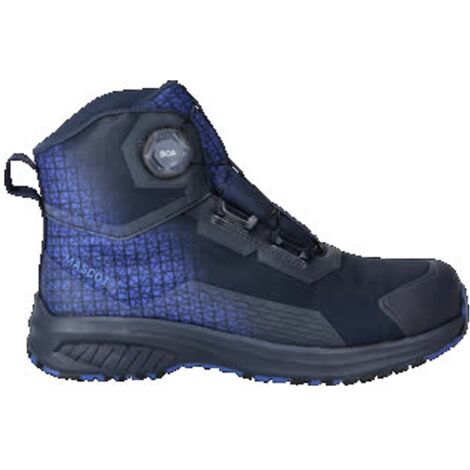Mascot Sicherheitsstiefel F1502 S3S SR FO Gr. 43 schwarzblau/azurblau