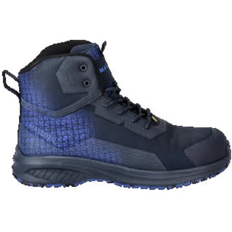 Mascot Sicherheitsstiefel F1503 S3S SR FO Gr. 48 schwarzblau/azurblau