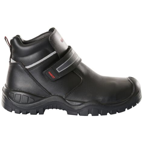 Mascot Sicherheitsstiefel S3 mit Klettverschlus Sicherheitsstiefel S3 Sicherheitsschuhe Gr. 1139, schwarz