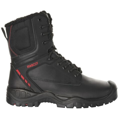 Mascot Sicherheitsstiefel S3 mit Schnürsenkel Sicherheitsstiefel S3 Sicherheitsschuhe Gr. 43, schwarz