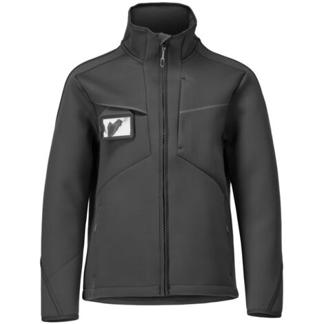 Mascot Soft Shell Jacke, moderne Passform Soft Shell Jacke Gr. L, schwarz