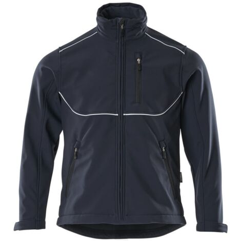 Mascot Softshelljacke INDUSTRIE TAMPA 10001, Gr. 3XL schwarzblau