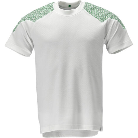 Mascot T-shirt 20082-933-06333 Gr. XL weiss/grasgrün