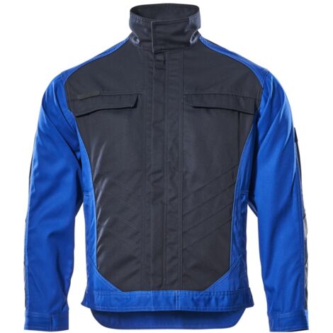 MASCOT Unique Arbeitsjacke Fulda Gr. M schwarzblau/kornblau 12209-442
