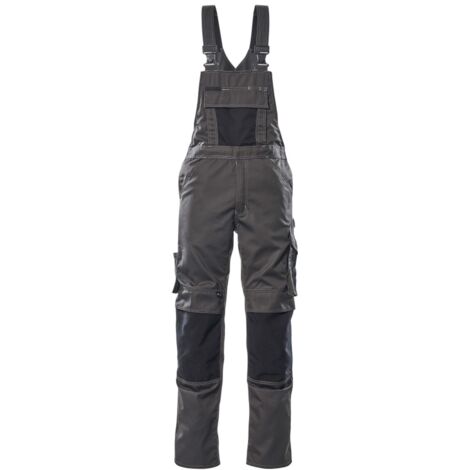 Mascot UNIQUE Latzhose Augsburg Gr. 112 dunkelanthrazit/schwarz