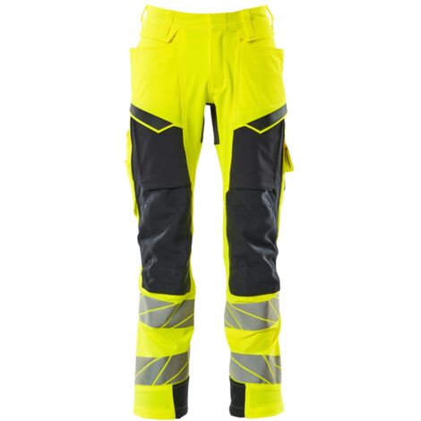Mascot Warnschutz Bundhose 19279-510-17010 Gr. 82C66 hi-vis gelb/schwarzblau