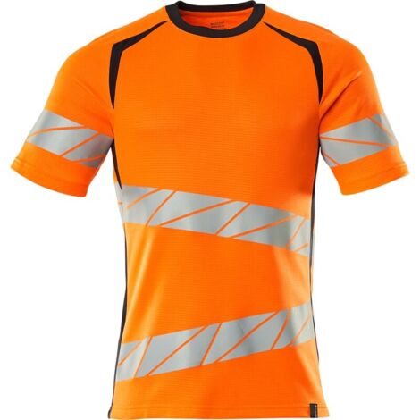 Mascot Warnschutz Premium T-Shirt ACCELERATE SAFE 19082-771 Gr. 3XL hi-vis orange/schwarzblau