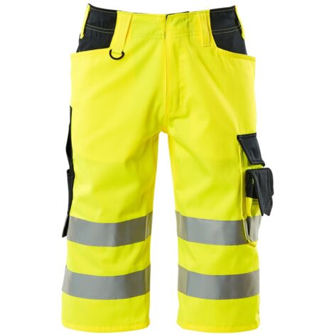 Mascot Warnschutz-Shorts Luton 15549-860 Gr. C49 hi-vis gelb/schwarzblau