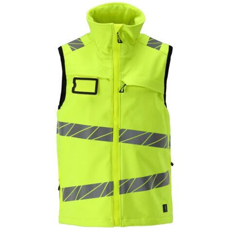 Mascot Warnschutz-Softshellweste 24065-143 Gr. 4XL hi-vis yellow