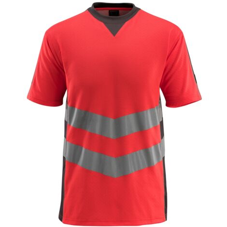 Mascot Warnschutz T-Shirt SANDWELL SAFE SUPREME 50127 Gr. 5XL warnrot/dunkelanthrazit