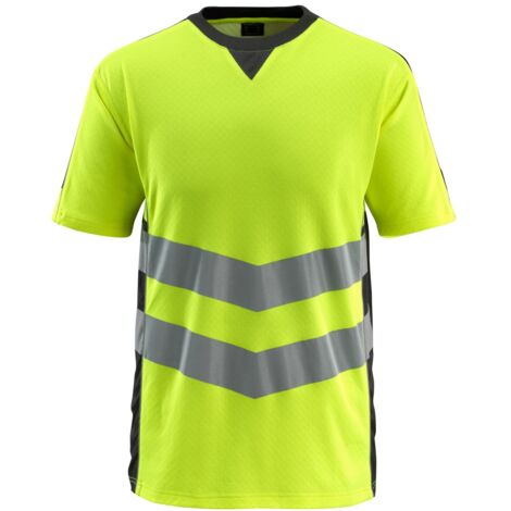 Mascot Warnschutz T-Shirt SANDWELL SAFE SUPREME 50127 Gr. L warngelb/schwarz