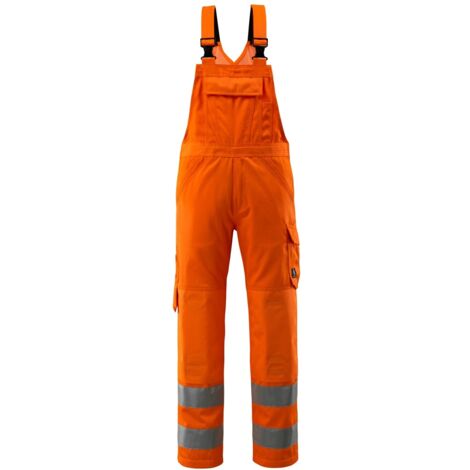 Mascot Warnschutzlatzhose SAFE LIGHT DEVONPORT mit Knietaschen 16869 Gr. 108 warnorange
