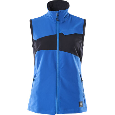 Mascot Weste ACCELERATE Ultimate Stretch Damen 18375 Gr. 3XL azurblau/schwarzblau