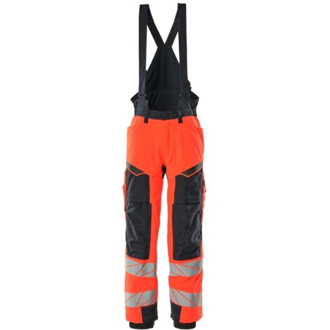 Mascot Winterhose 19090-449-22210 Gr. 5XL hi-vis rot/schwarzblau