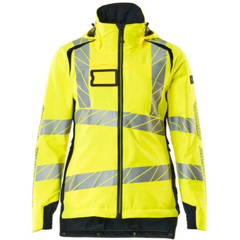 Mascot Winterjacke CLIMASCOT®, Damen Winterjacke Gr. XL, hi-vis gelb/schwarzblau