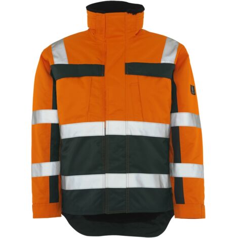 Mascot Winterjacke Teresina 07223 zweifarbig Gr. L orange/grün