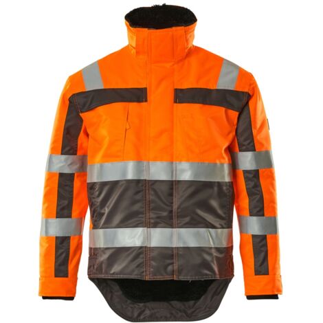 Mascot Winterjacke Teresina 07223 zweifarbig Gr. S orange/anthrazit