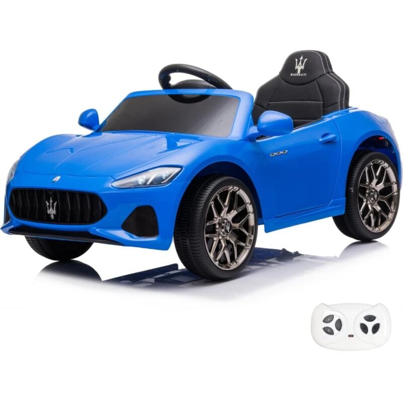 Berghoff - Maserati GranCabrio - Voiture Électrique Enfants 12V - 1 à 5 ans - Bleu