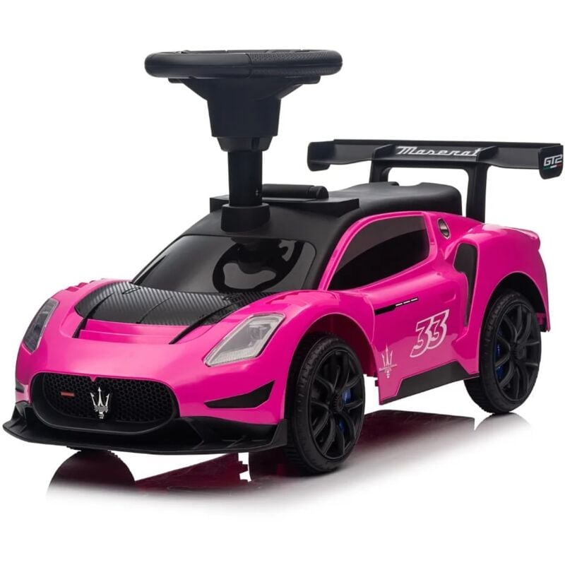 Berghoff - Maserati GT2 Porteur Enfant - 1 à 3 ans - Trotteur Voiture - Rose
