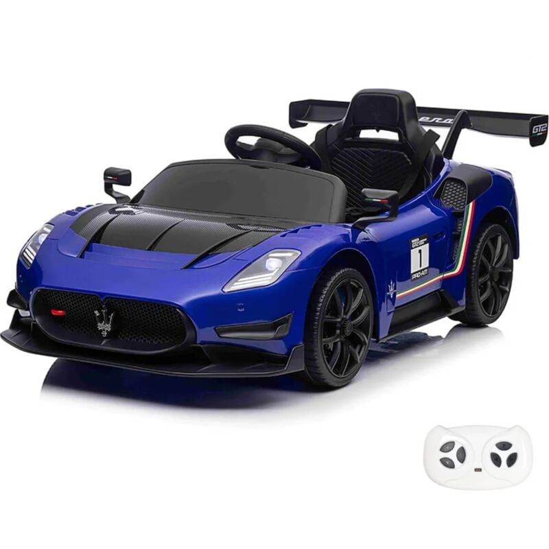 Berghoff - Maserati MC20 GT2 - Voiture Enfants 12V - 1 à 5 ans - Télécommande - Bleu