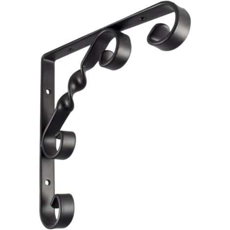 MASIDEF - 1 REGGIMENSOLA DECORATIVA 200x200 MM COLORE NERO