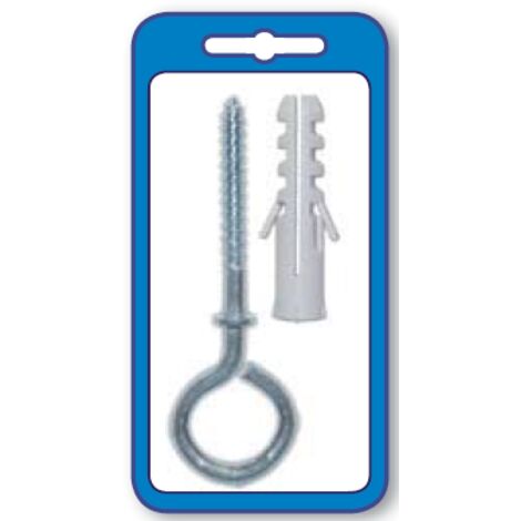 MASIDEF - 10 TASSELLI IN NYLON CON OCCHIOLO CHIUSO SENZA BORDO D6
