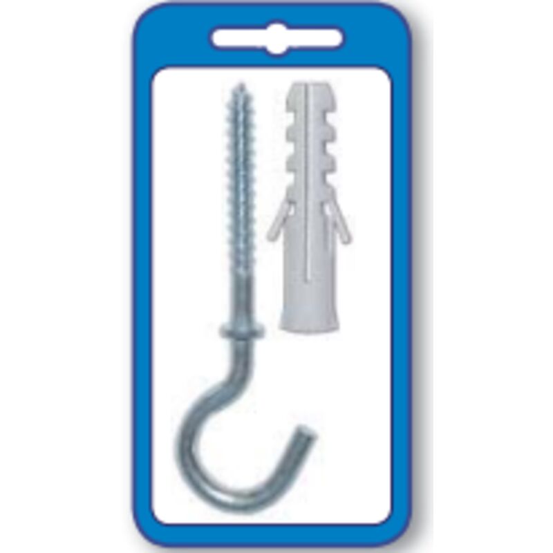 Madidef - masidef - 10 tasselli nylon + occhiolo aperto - DIAM.6X30 mm