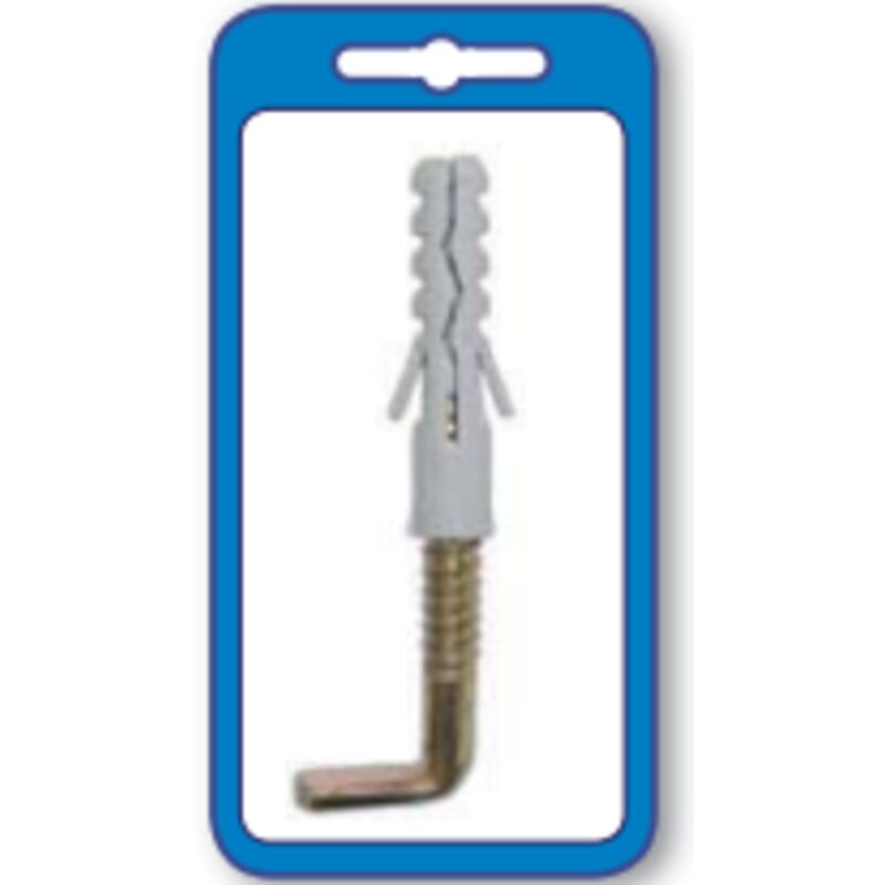 Masidef - 2 tasselli nylon per scaldabagno - diam. 12X60 mm