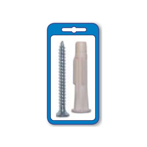 MASIDEF - 20 TASSELLI IN NYLON GRIP CONVITI TPS D5 3,5X40mm