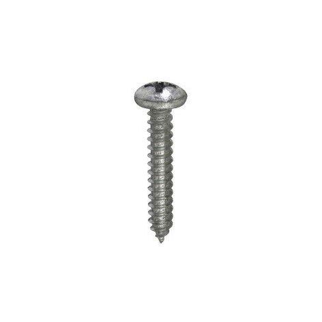 MASIDEF - 20 VITI AUTOFILETTANTI TESTA CILINDRICA, DIN 7981, taglio a croce, INOX A2 3,9X22mm