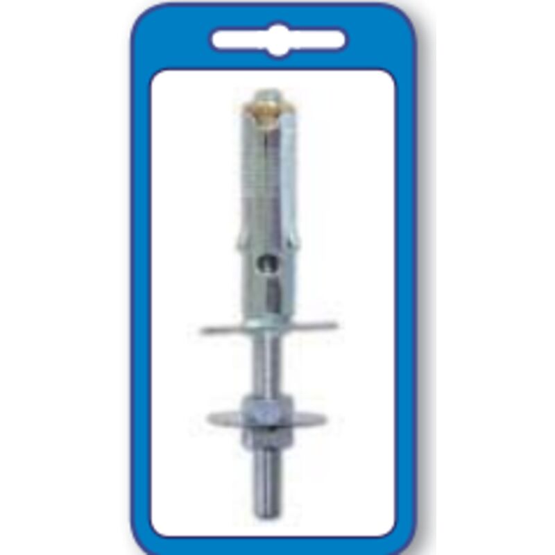Masidef - 3 tasselli acciaio doppio dado- 9X50 mm