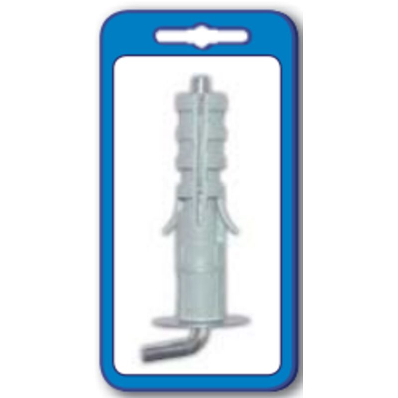 Madidef - masidef - 3 tasselli nylon prolungati gancio corto - 12X60 mm