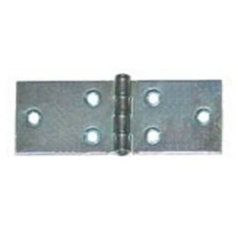 MASIDEF - 4 CERNIERA LUNGA ZINCATE L40H25MM