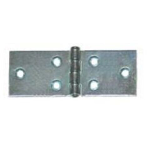 MASIDEF - 4 CERNIERA LUNGA ZINCATE L60H25MM