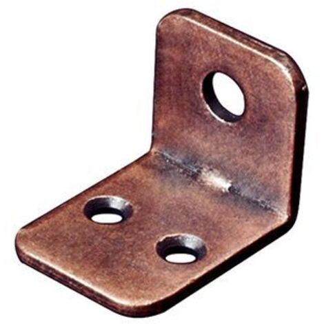 MASIDEF - 4 SQUADRETTE ASOLE BRONZATE PER LEGNO 22X28X21X2,0