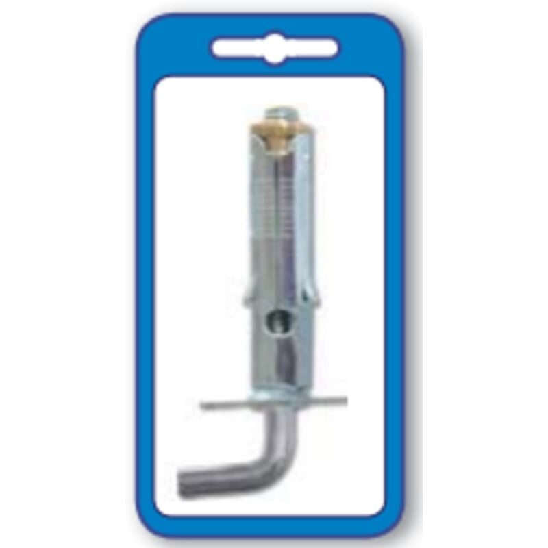 Masidef -4 tasselli acciaio gancio medio- 9X50 mm