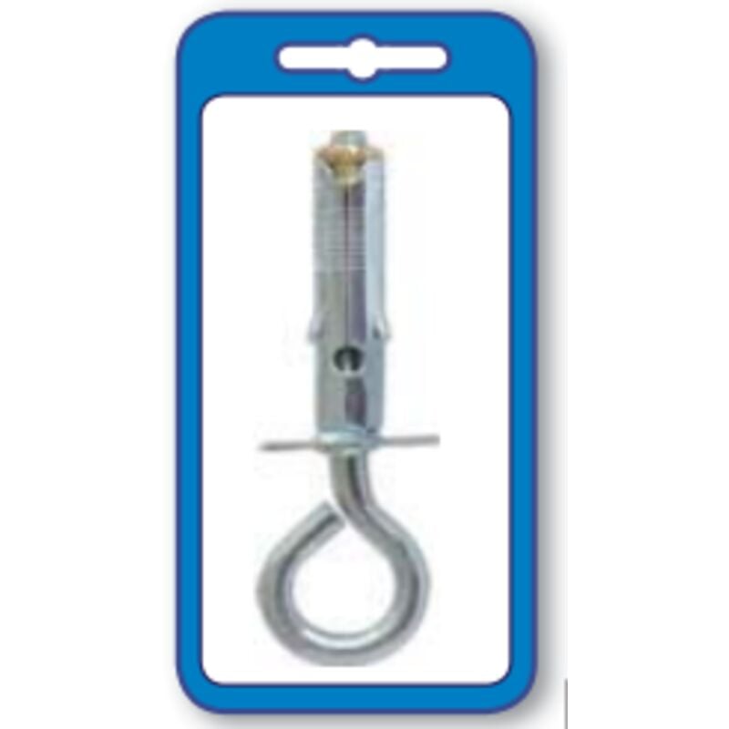 Masidef - 4 tasselli acciaio occhiolo chiuso - 8X45 mm
