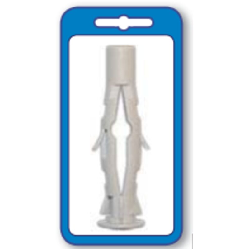 Masidef - 4 tasselli nylon tgu con bordo - 10X60 mm